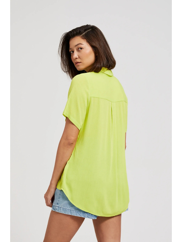 Moodo Zöld ing gallérral Moodo