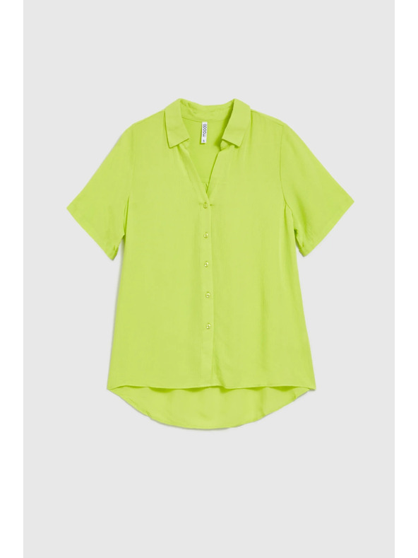 Moodo Zöld ing gallérral Moodo