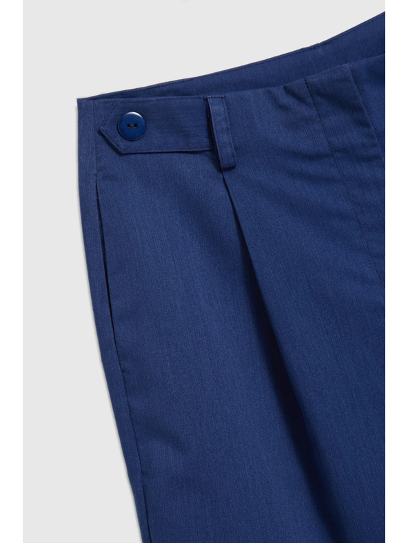 Moodo Sötétkék térdig érő rövidnadrág Moodo