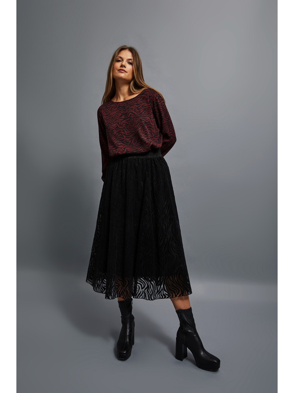 Moodo Bő midi szoknya Moodo