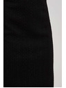 Moodo Ceruska szoknya kötött mintázattal fekete Moodo