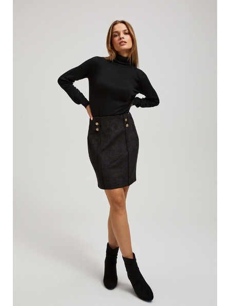 Moodo Ceruska szoknya díszgombokkal Moodo