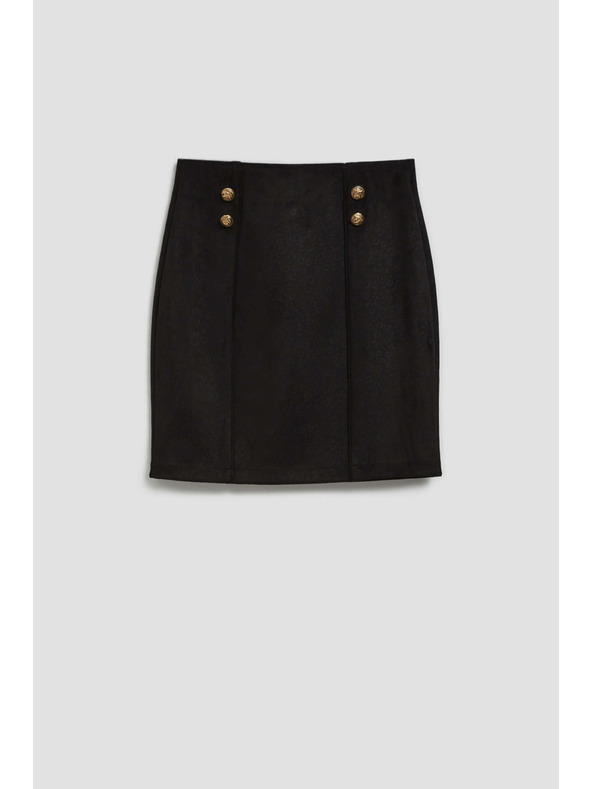 Moodo Ceruska szoknya díszgombokkal Moodo