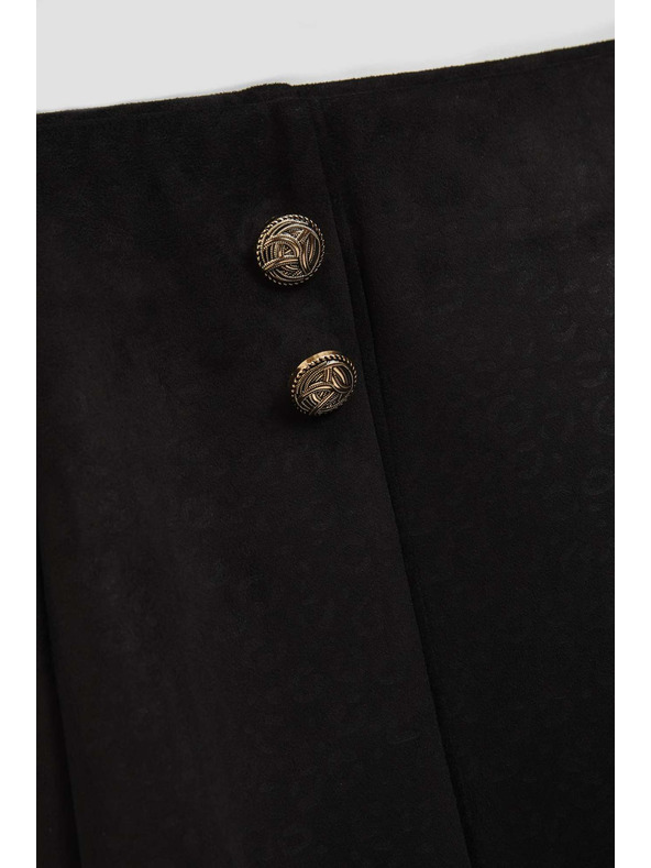 Moodo Ceruska szoknya díszgombokkal Moodo