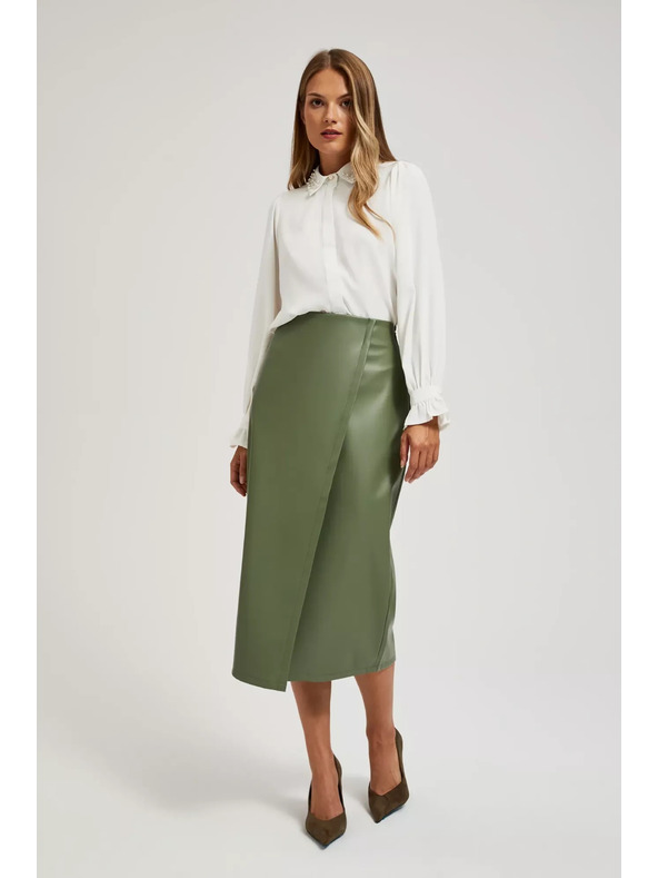 Moodo Viaszos midi szoknya Moodo