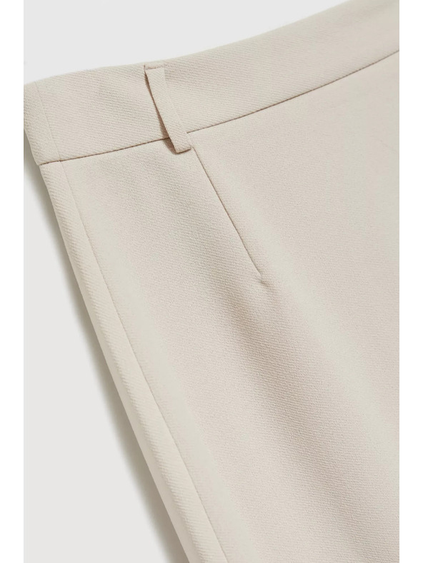 Moodo Sima ceruska szoknya térdig érő bézs Moodo