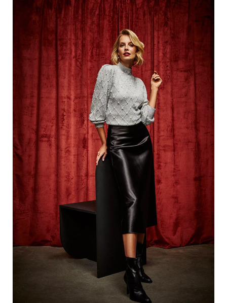 Moodo Moodo felfújt ujjú pulóver