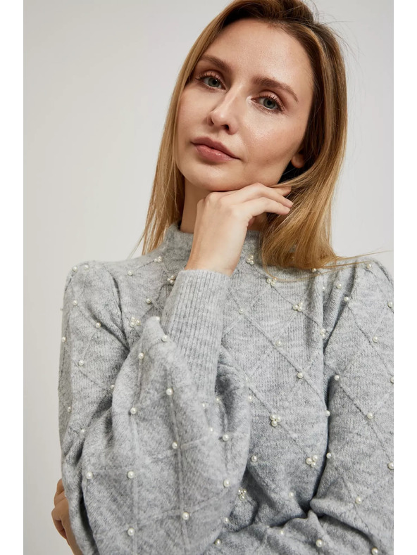 Moodo Moodo felfújt ujjú pulóver