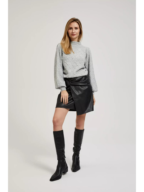 Moodo Moodo felfújt ujjú pulóver