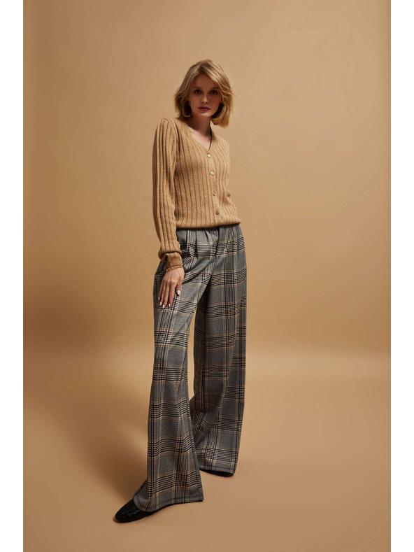 Moodo Moodo fémes szállal díszített pulóver