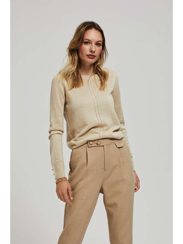 Moodo Áttört mintás pulóver Moodo