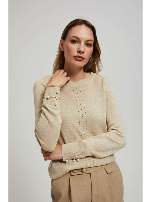 Moodo Áttört mintás pulóver Moodo