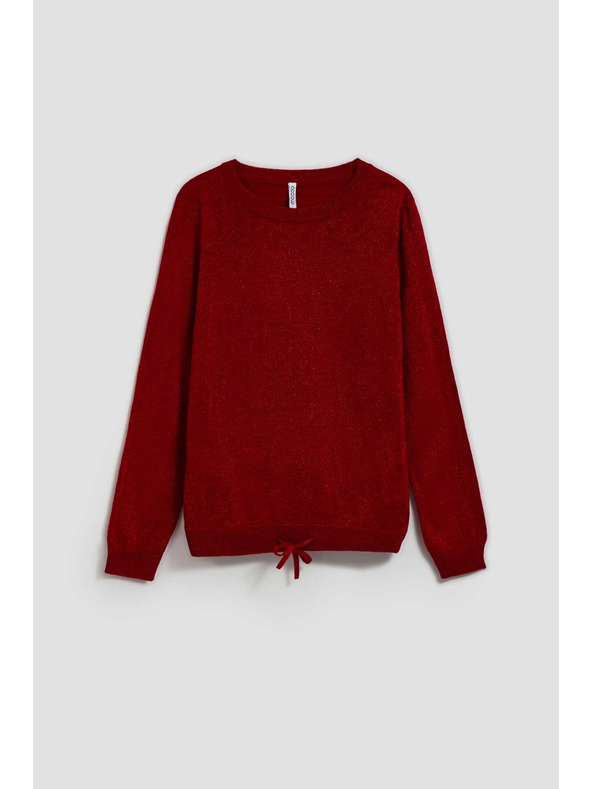 Moodo Pulóver metálfénnyel Moodo