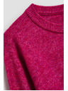 Moodo Fuchsia zsinóros pulóver Moodo