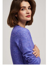 Moodo Lila zsinóros pulóver Moodo