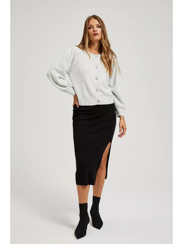 Moodo Kardigán dekoratív gombokkal Moodo