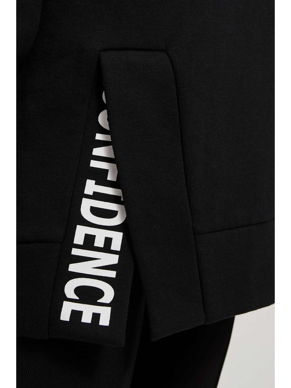 Moodo Oversize pulóver felirattal Moodo