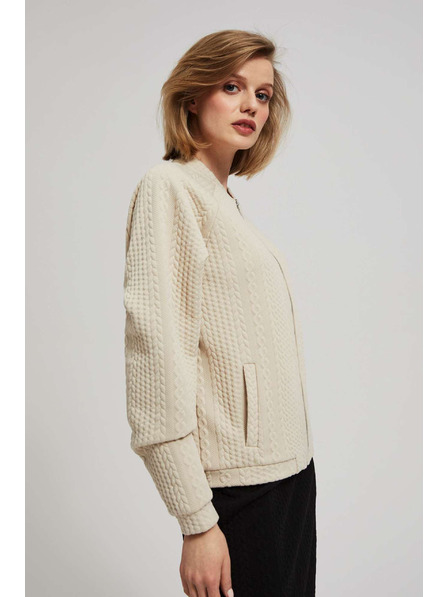 Moodo Cipzáras pulóver zsebbel Moodo