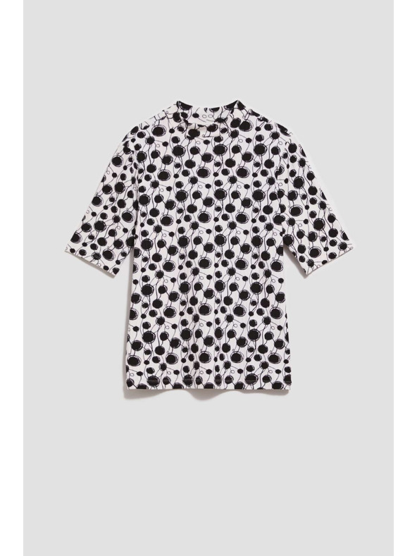 Moodo Mintás gallérú blúz gyöngyház Moodo