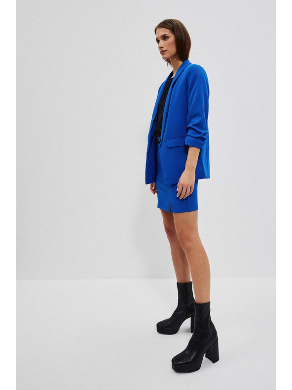 Moodo Egyszínű kék zakó Moodo