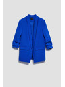 Moodo Egyszínű kék zakó Moodo