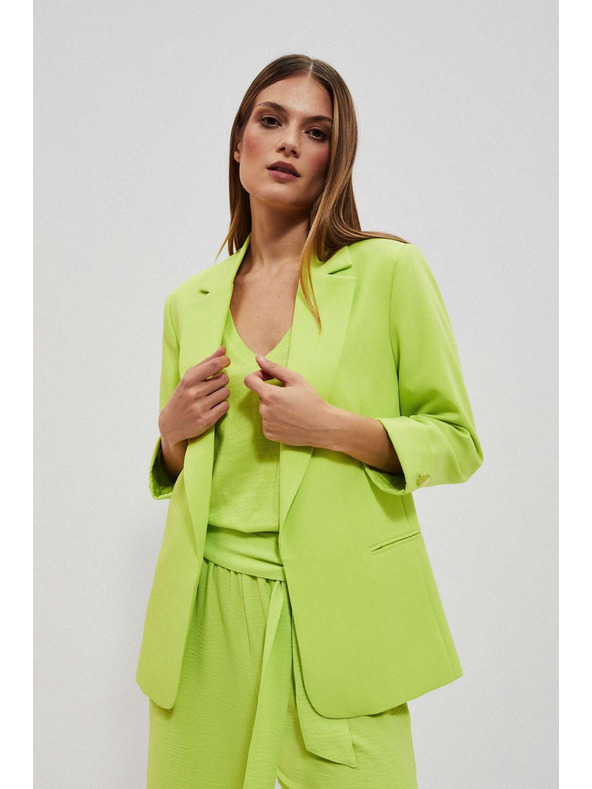 Moodo Neonszínű zakó háromnegyedes ujjal Moodo