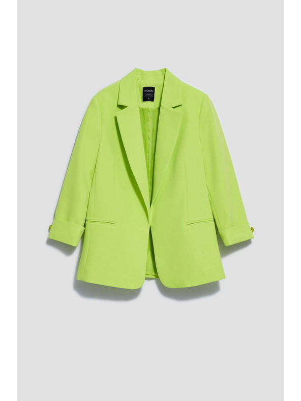 Moodo Neonszínű zakó háromnegyedes ujjal Moodo