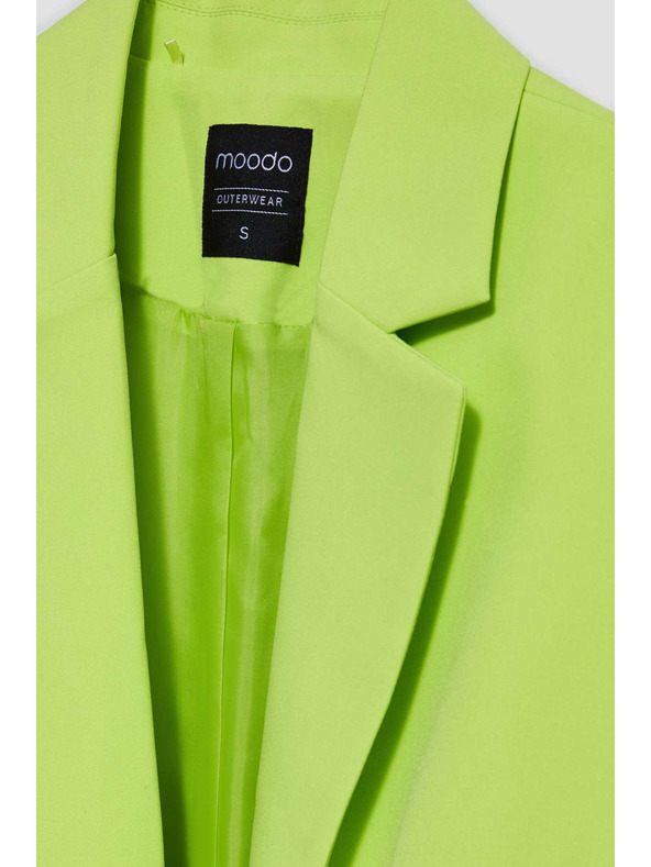 Moodo Neonszínű zakó háromnegyedes ujjal Moodo