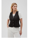 Moodo Fekete alkalmi mellény Moodo