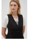 Moodo Fekete alkalmi mellény Moodo