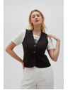 Moodo Fekete alkalmi mellény Moodo