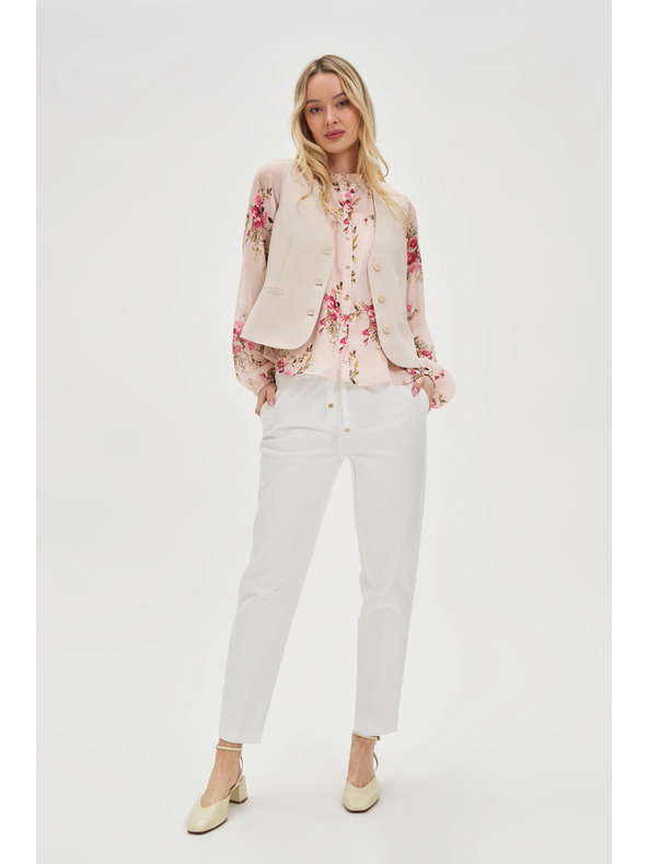 Moodo Elegáns bézs mellény Moodo