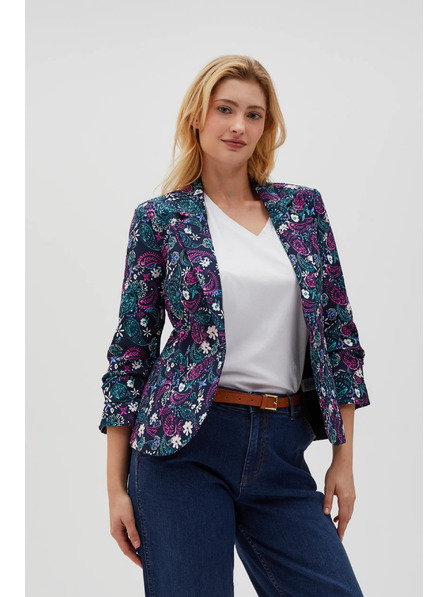 Moodo Zakó 3/4-es ujjal sötétkék Moodo