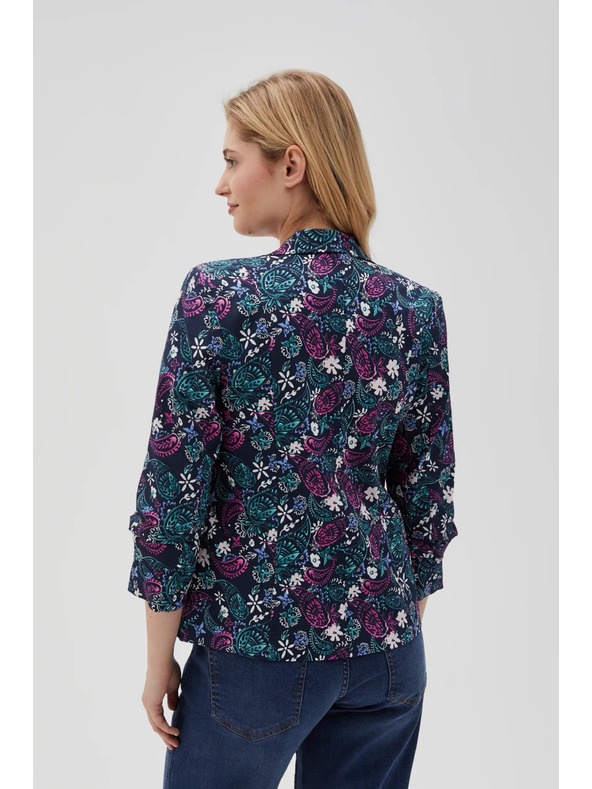 Moodo Zakó 3/4-es ujjal sötétkék Moodo