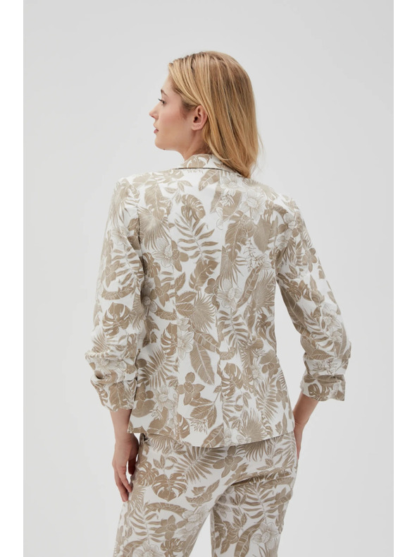 Moodo Mintás zakó bézs Moodo