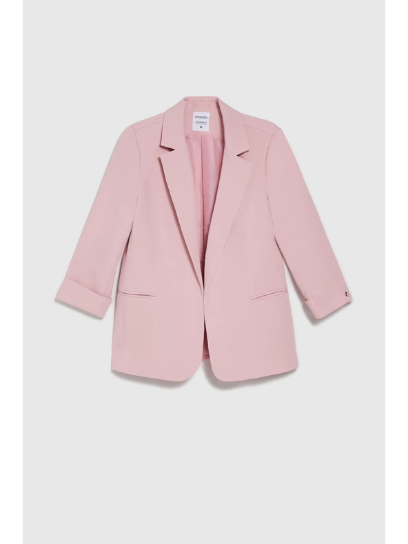 Moodo Zakó 3/4-es ujjal rózsaszín Moodo