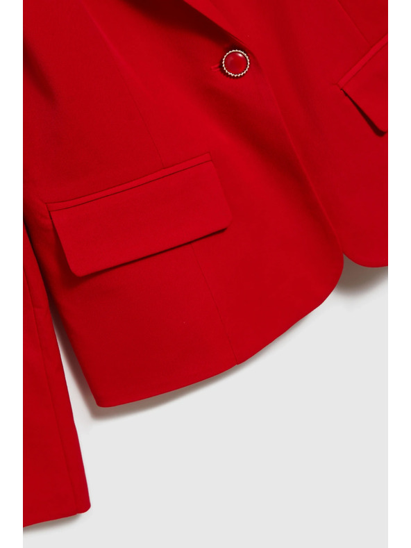 Moodo Rövid zakó piros Moodo