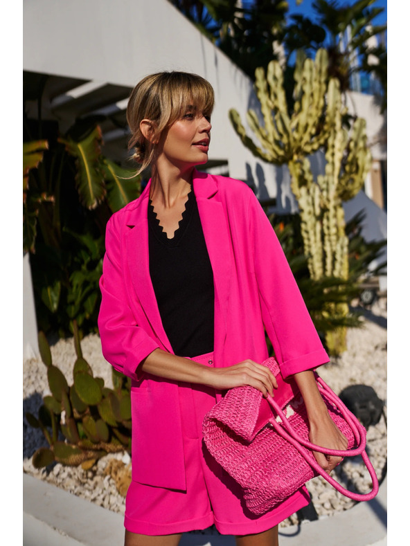 Moodo Zakó 3/4-es ujjal rózsaszín Moodo