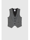Moodo Elegáns mellény szürke Moodo