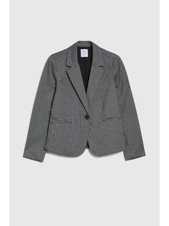 Moodo Egyoldalas blézer szürke Moodo