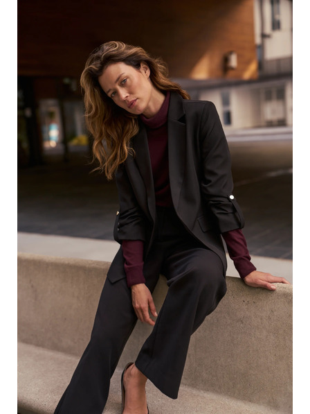 Moodo Fekete 3/4-es ujjú zakó Moodo