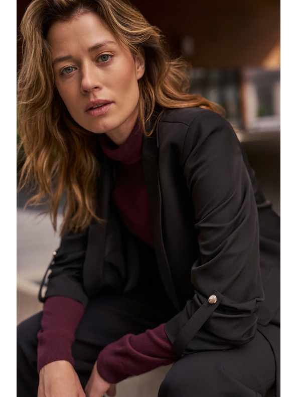 Moodo Fekete 3/4-es ujjú zakó Moodo