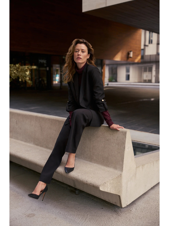 Moodo Fekete 3/4-es ujjú zakó Moodo