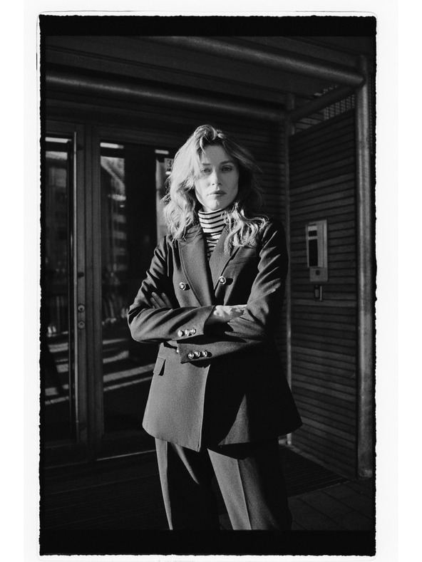 Moodo Fekete díszes gombos zakó Moodo