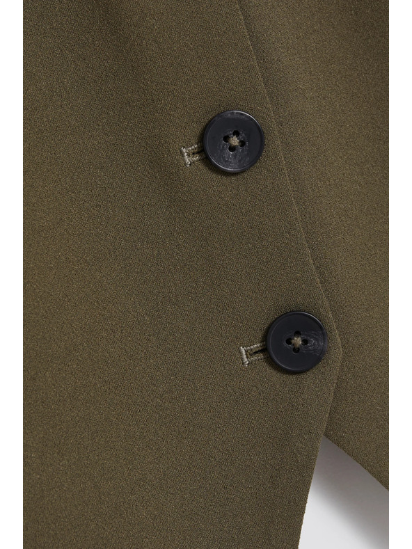 Moodo Olívzöld mellény Moodo