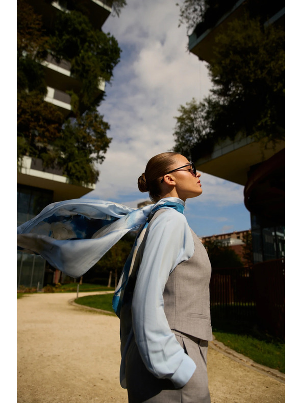 Moodo Elegáns mellény szürke Moodo