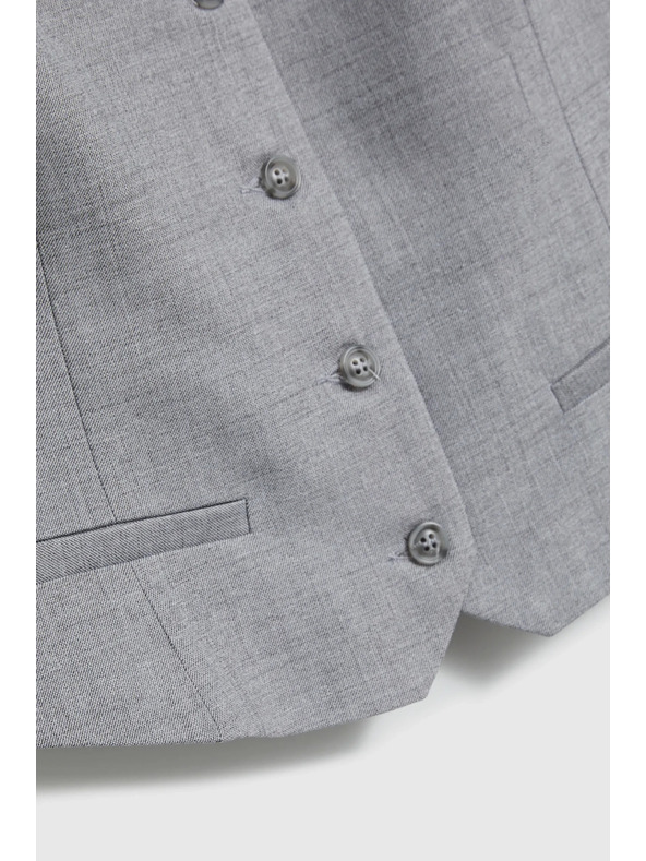 Moodo Elegáns mellény szürke Moodo