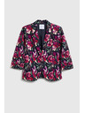 Moodo Kék virágos zakó Moodo