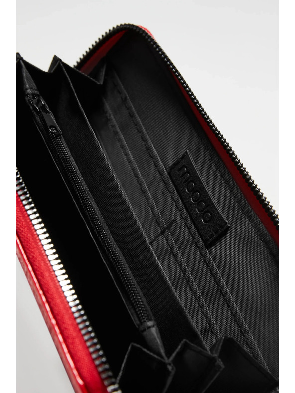 Moodo Piros akasztós pénztárca Moodo