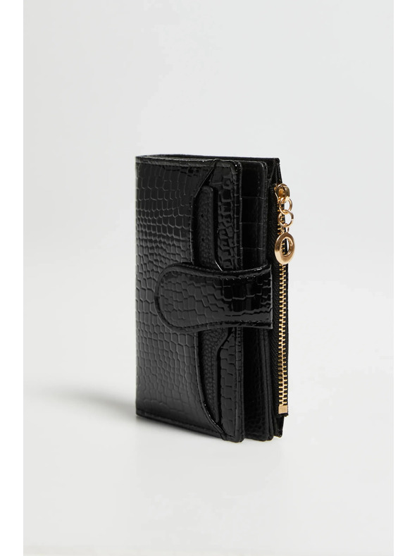 Moodo Fekete állat mintás pénztárca Moodo